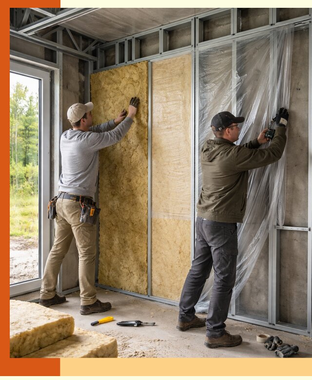 Утепление дома из ЛСТК в Карталах с гарантией качества и эффективности