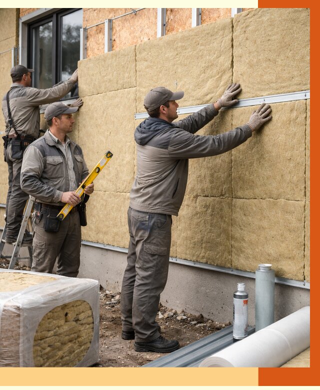 Утепление дома из SIP панелей в Карталах от 6467 руб./м² под ключ | ТепломастерКрт