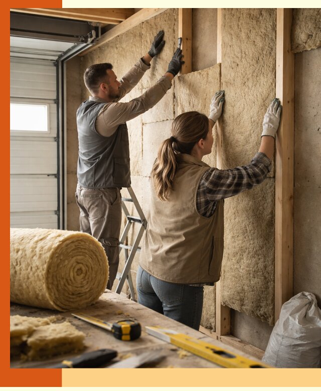 Утепление гаража изнутри в Карталах: быстро и надежно