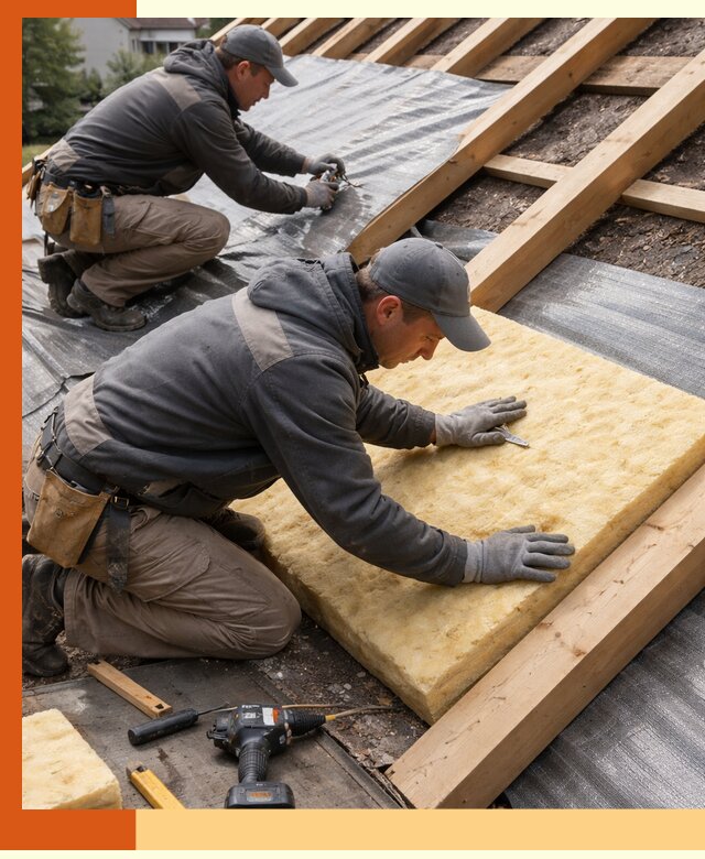 Профессиональное утепление крыши в Карталах качественно и надежно