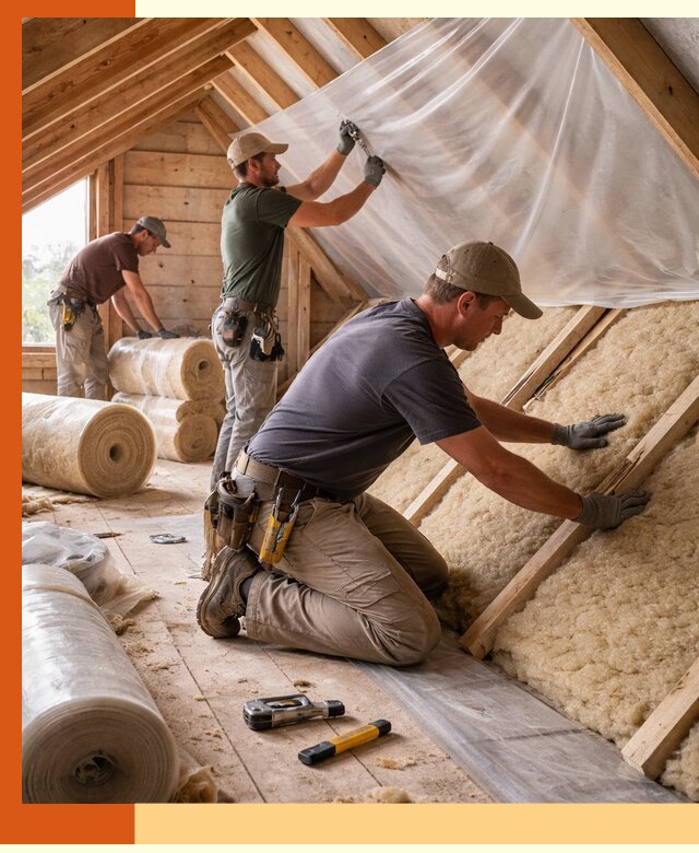 Утепление крыши изнутри в Карталах: профессионально и надежно