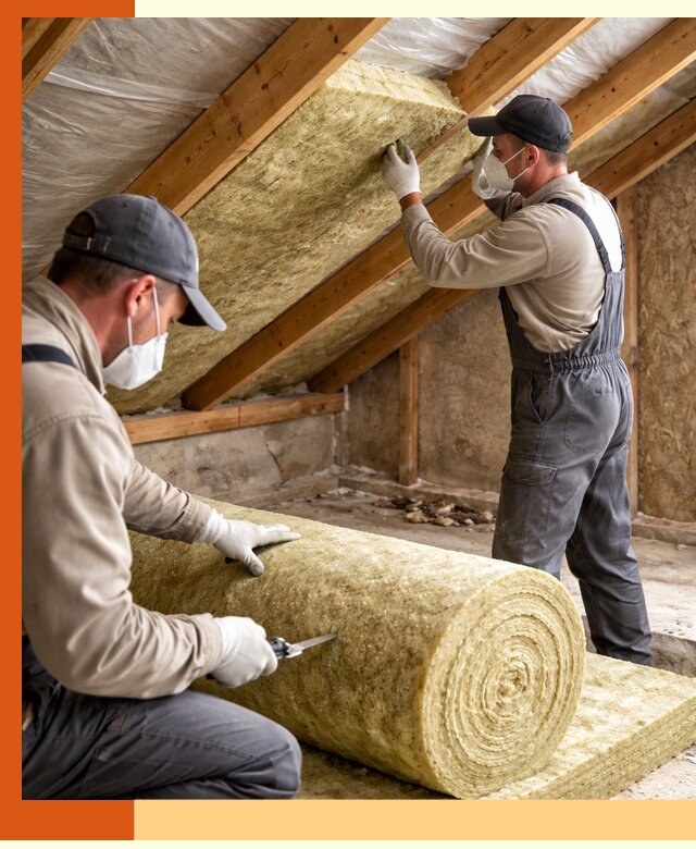 Утепление чердака минватой быстро и качественно в Карталах