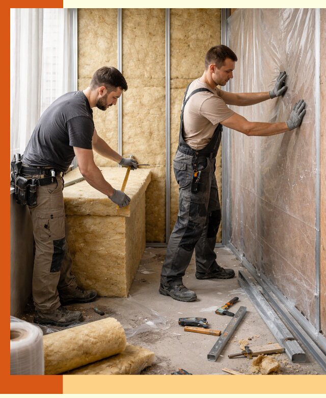 Профессиональное утепление лоджии в Карталах эффективно и надежно