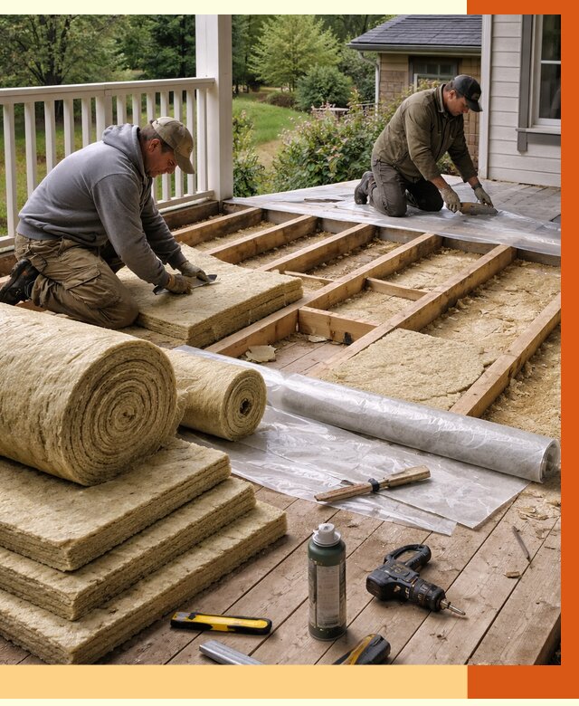 Утепление террасы в Карталах от 4381 руб./м2 — утеплить террасу под ключ | ТепломастерКрт