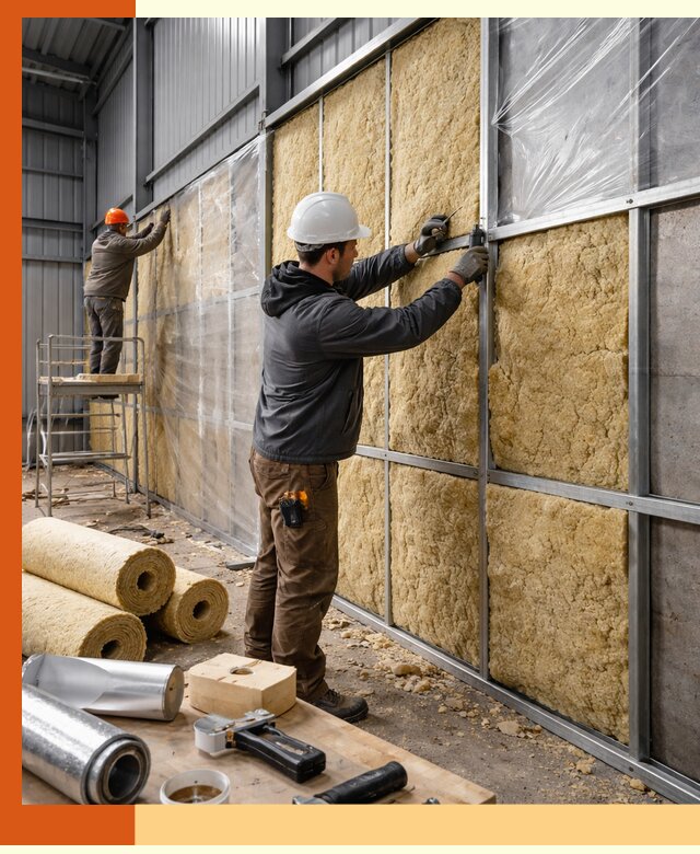 Утепление ангара в Карталах — профессиональная теплоизоляция помещений