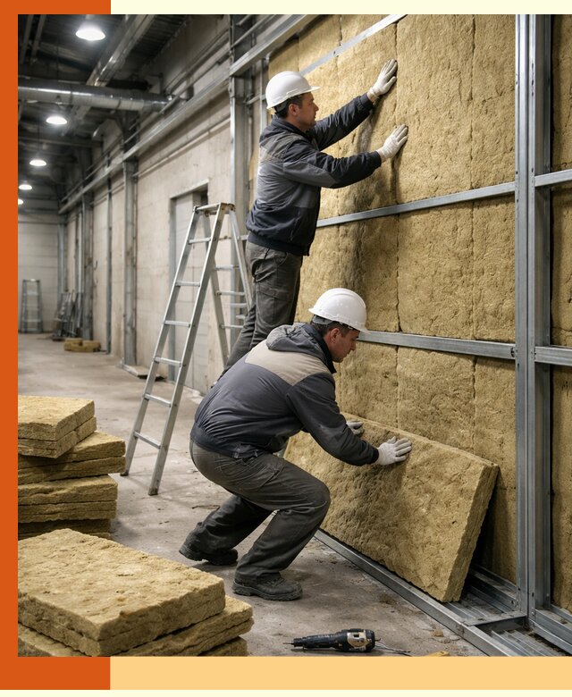 Утепление цеха под ключ в Карталах с гарантией качества