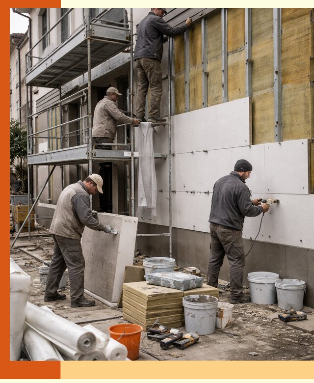 Утепление гостиницы под ключ в Карталах с гарантией качества