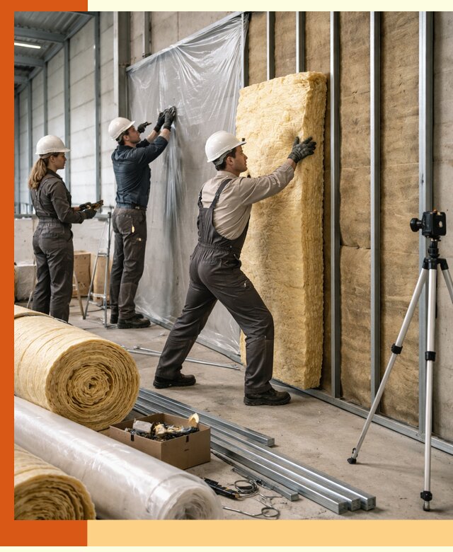 Утепление складского терминала в Карталах профессионально и надёжно