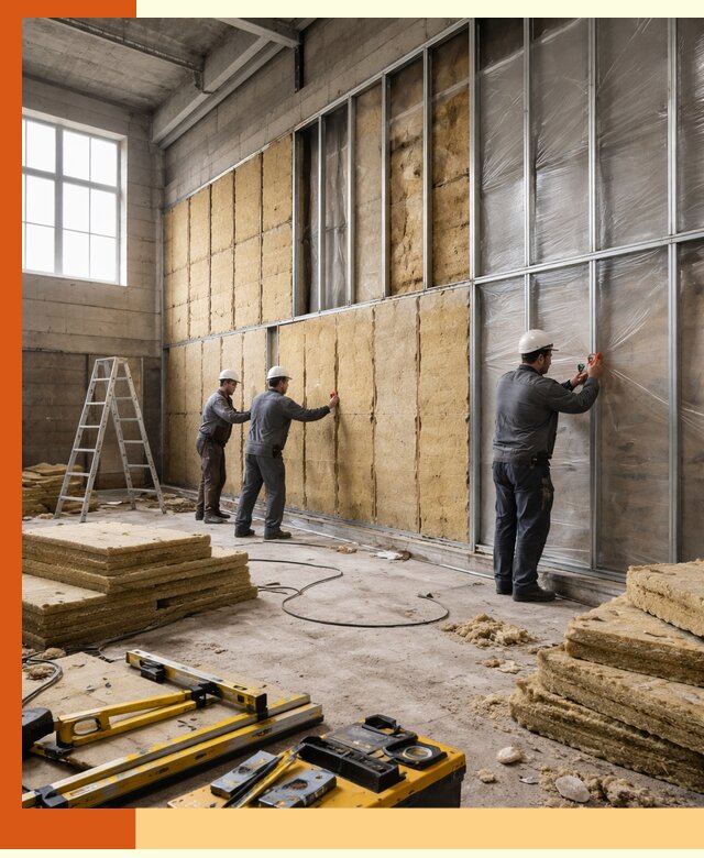 Утепление спортивного зала в Карталах качественно и недорого