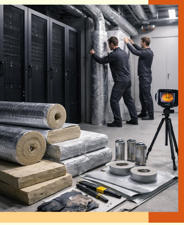 Утепление серверной в Карталах от 8866 руб./м² — комплексно под ключ | ТепломастерКрт