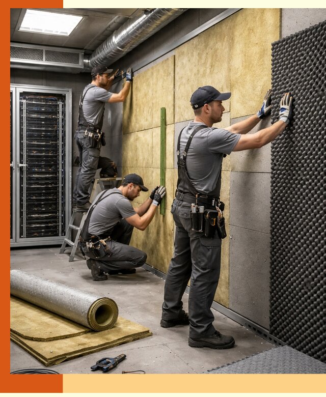 Утепление серверной комнаты профессионально в Карталах