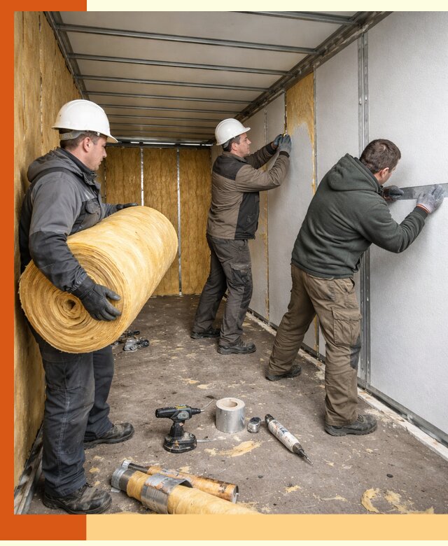 Утепление рефрижераторного контейнера в Карталах профессионально и надежно