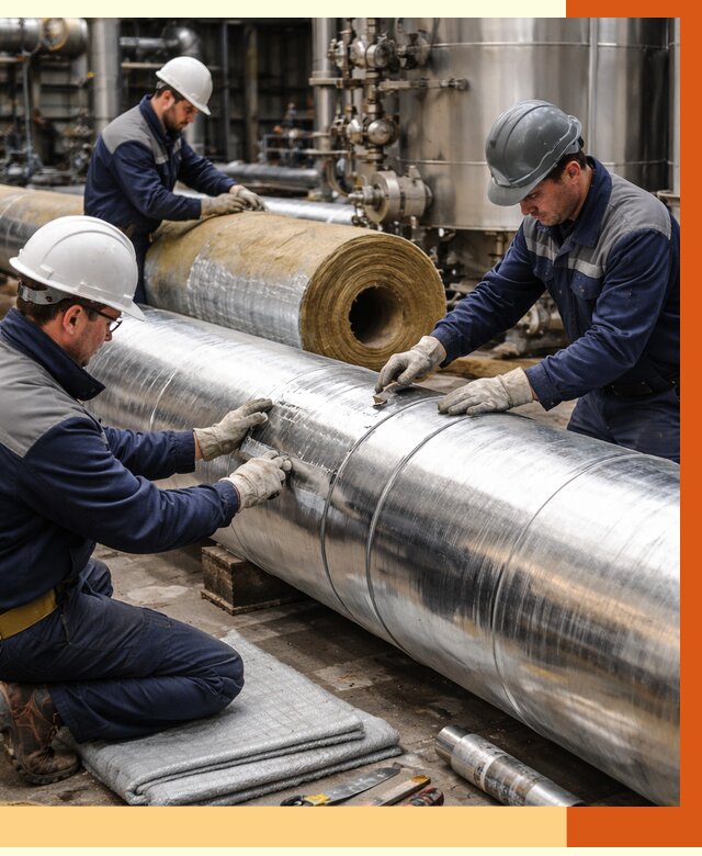 Утепление технологического оборудования в Карталах от 4381 руб. за м2 | ТепломастерКрт