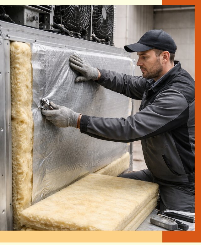 Утепление холодильного агрегата в Карталах от 8866 руб. под ключ | ТепломастерКрт