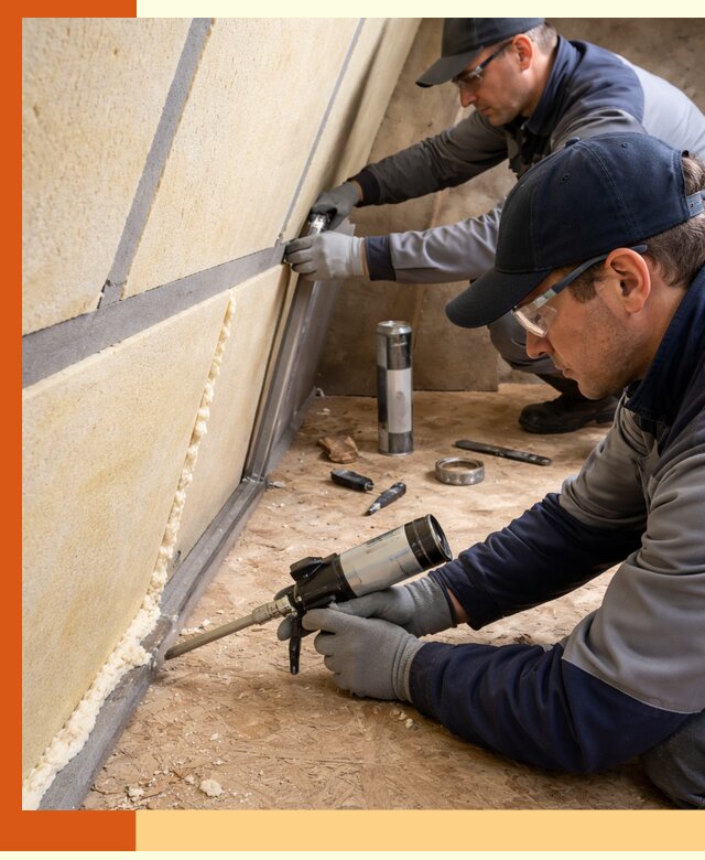 Герметизация стыков ППУ в Карталах — надежное уплотнение швов