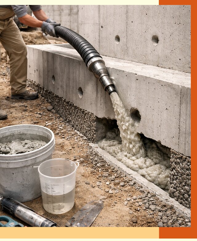 Заполнение полостей фундамента в Карталах от 7093 руб. под ключ | ТепломастерКрт