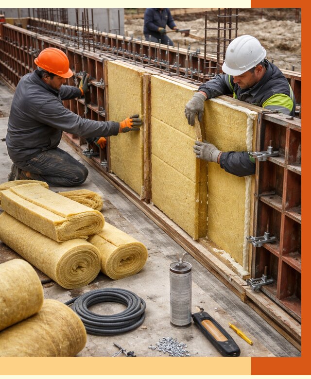 Теплоизоляция опалубки в Карталах от 7510 руб. за м2 — услуги и монтаж | ТепломастерКрт