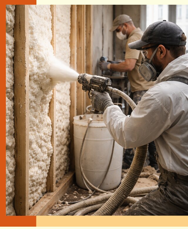 Утепление пеноизолом жилых и коммерческих объектов в Карталах