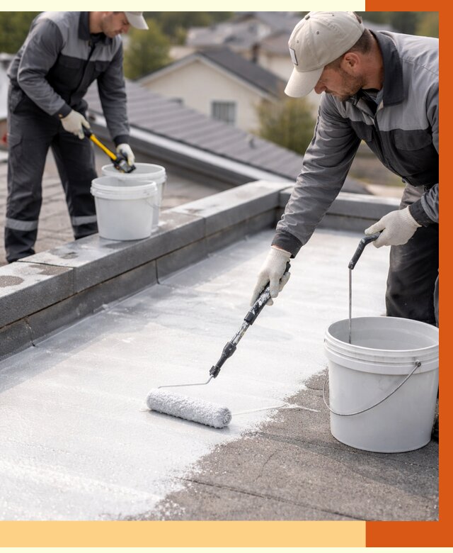 Утепление кровли жидкой теплоизоляцией в Карталах от 2243 руб./м2 | ТепломастерКрт