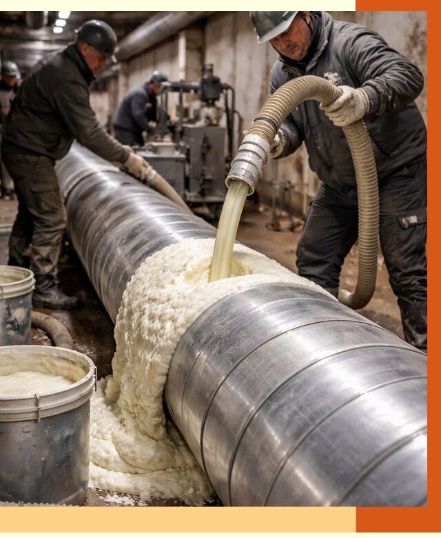 Утепление теплотрассы жидкой теплоизоляцией в Карталах от 4381 руб. | ТепломастерКрт