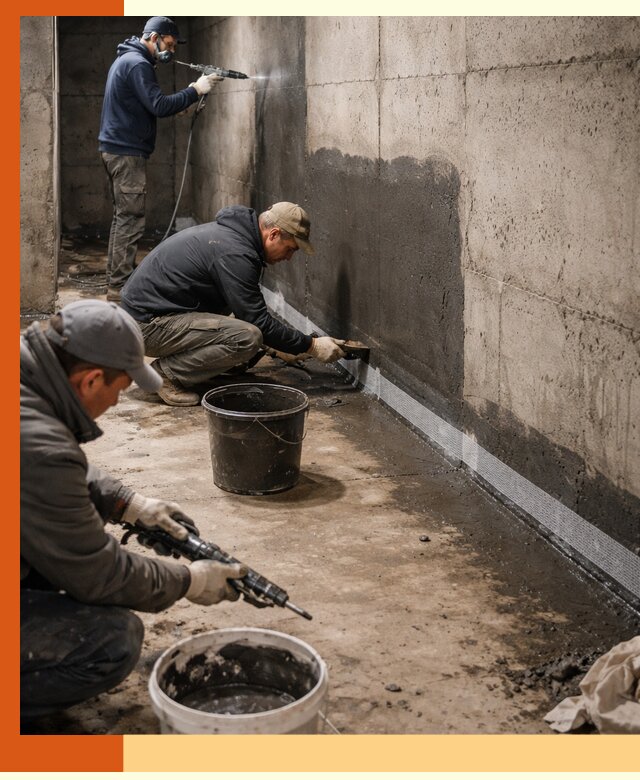 Гидроизоляция подвала в Карталах — комплексная защита от влаги