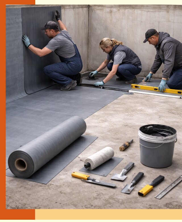 Гидроизоляция бассейна под ключ в Карталах — надежная защита и герметизация