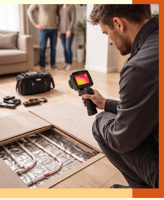 Тепловизионное обследование теплого пола в Карталах от 4694 руб. — ТепломастерКрт