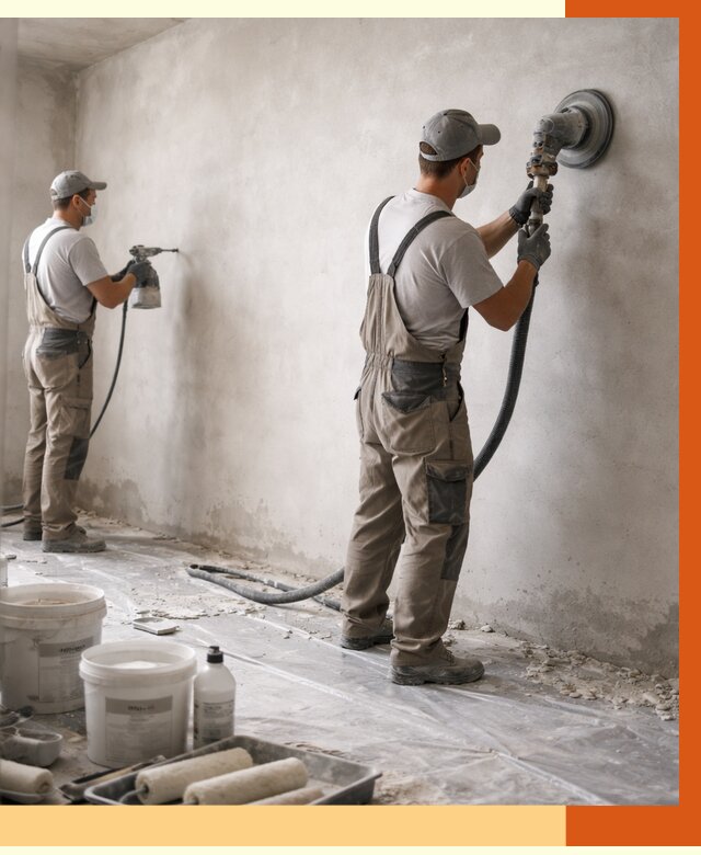 Подготовка поверхности под напыление в Карталах от 1252 руб. — ТепломастерКрт