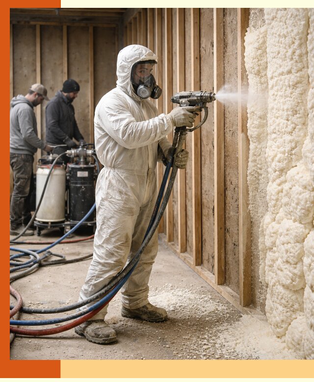 Обучение напылению ППУ: курсы для специалистов в Карталах