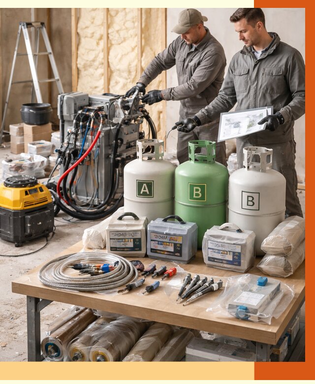 Продажа компонентов ППУ с консультацией в Карталах от 4381 руб. | ТепломастерКрт